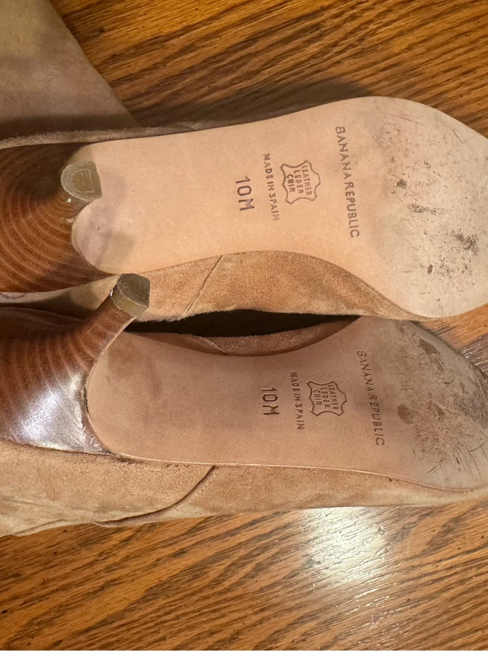 Banana Republic Women's Tall Suede Knee Boots - Camel